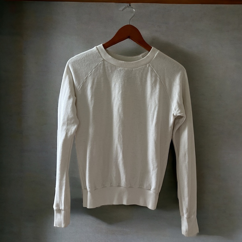 Cream crewneck sweater